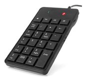 C-TECH KBN-01, numerická, 23 kláves,USB slim black foto