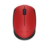 myš Logitech Wireless Mouse M171, červená foto