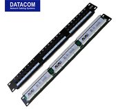 DATACOM Patch panel 24x RJ-45,Cat5e UTP,1U,19” LSA foto