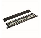 DATACOM Patch panel 19” STP 24 port CAT6 LSA 0,5U foto