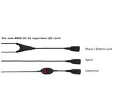 Jabra Supervisor Y-cord, QD-2xQD (mute switch) foto