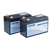 Bateriový kit AVACOM AVA-RBC123-KIT náhrada pro renovaci RBC123 (2ks baterií) foto