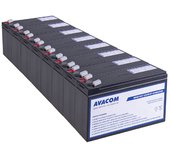 Bateriový kit AVACOM AVA-RBC27-KIT náhrada pro renovaci RBC27 (8ks baterií) foto