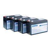 Bateriový kit AVACOM AVA-RBC59-KIT náhrada pro renovaci RBC59 (4ks baterií) foto