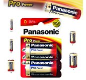 Alkalická baterie D Panasonic Pro Power LR20 2ks foto