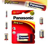 Alkalická baterie 9V Panasonic Pro Power 6LR61 foto