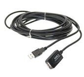 PremiumCord USB 2.0 repeater a prodlužovací kabel foto