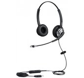 WELL Mairdi MRD-805D USB, náhlavka dvouušní (USB s ovládáním hlasitosti) foto