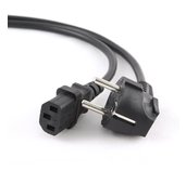 Kabel CABLEXPERT síťový 1,8m 220/230V napájecí, VDE foto