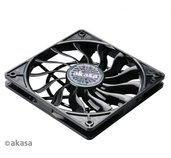 ventilátor Akasa - 12 cm slim foto