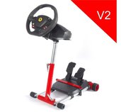 Wheel Stand Pro, stojan na volant a pedály pro Thrustmaster SPIDER, T80/T100,T150,F458/F430, červený foto