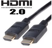 HDMI 2.0 High Speed + Ethernet. kabel,  1metr foto