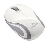 myš Logitech Wireless Mini Mouse M187 bílá foto