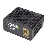 EVOLVEO G650 zdroj 650W, eff 90%, 80+ GOLD, aPFC foto