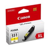 Canon CLI-551 XL Y, žlutá velká foto