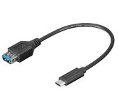 PremiumCord Adaptér USB-C (M) - USB 3.0 A (F), 0,2 m foto