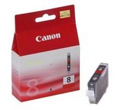 Canon CLI-8R, červená inkoustová kazeta foto