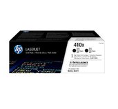 HP 410X tisková kazeta černá velká,CF410XD -2 pack foto