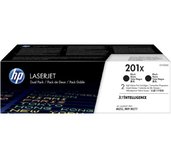 HP 201X tisková kazeta černá velká,CF400XD -2 pack foto