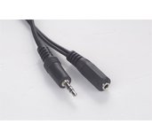 Kabel CABLEXPERT prodlouž jack 3,5mm M/F, 3m audio foto