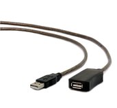 Kabel CABLEXPERT USB 2.0 aktivní prodlužka, 10m foto