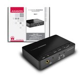 AXAGON SOUNDbox USB real 7.1 audio adapter, SPDIF foto