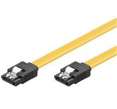 PremiumCord 0,5m SATA 3.0 datový kabel 1.5GBs / 3GBs / 6GBs, kov.západka foto