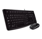 set Logitech Desktop MK120, drátový, USB, CZ foto