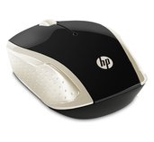 HP Wireless Mouse 200 Silk Gold) foto