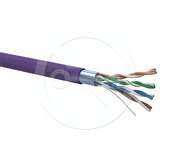Instalační kabel Solarix CAT5E FTP LSOH 500m/cívka drát foto