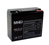 Pb akumulátor MHPower VRLA AGM 12V/18Ah (MS18-12) foto
