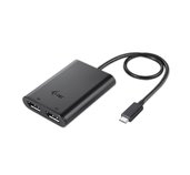 i-tec USB-C na 4K Dual Display Port adaptér foto