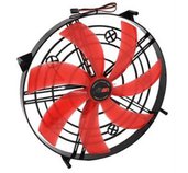 AIREN FAN RedWingsGiant 300 LED RED (300x300x30mm) foto