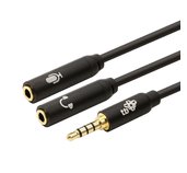TB Touch Adapter 3,5mm Mini Jack - 2x3,5mm Mini Jack M/F foto