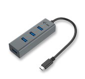 i-tec USB-C Metal 4-portový HUB, 4x USB 3.0 foto