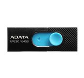 64GB ADATA UV220 USB black/blue foto