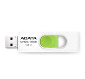 ADATA USB UV320 64GB white/green (USB 3.0) foto