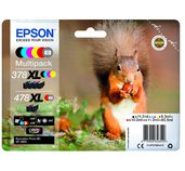 Epson Multipack 6 colours 478XL Claria Photo HD foto