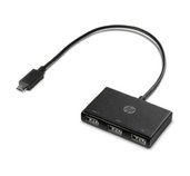 HP USB-C to USB-A Hub foto