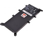 Baterie T6 power Asus X555LA, X555LB, X554LA, F554LA, F555LA, K555LA, 5000mAh, 38Wh, 2cell, Li-pol foto