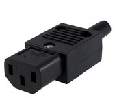 Konektor síťový 230V/F IEC C13 foto