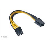 AKASA - PCIex 6-pin na ATX12V 8-pin adaptér foto