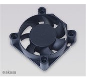ventilátor Akasa - 40x10 mm  - černý foto