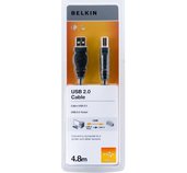 BELKIN USB 2.0 kabel A-B, řada standard, 4.8 m foto