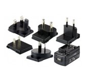 Honeywell ScanPal EDA70 - KIT,5V/2A PS,5 PLUGS PACKED - zásuvkové adaptéry foto