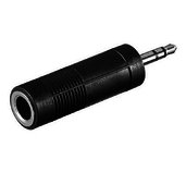 PremiumCord Adaptér stereo jack 3.5 - 6.3 M/F foto