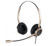 WELL Mairdi MRD-809DG, náhlavka dvouušní, gold foto