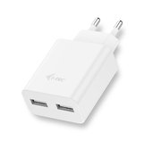 i-tec USB Power Charger 2 Port 2.4A White foto